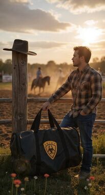 Ariat duffel bag